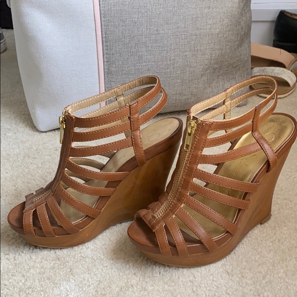Jessica Simpson wedges!